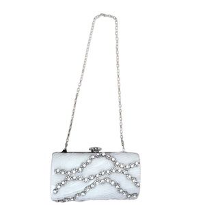 Sondra Roberts Rhinestone Beaded Bridal Clutch